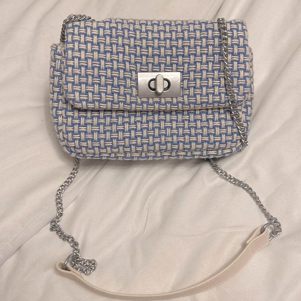 H&M light blue bag .!!
